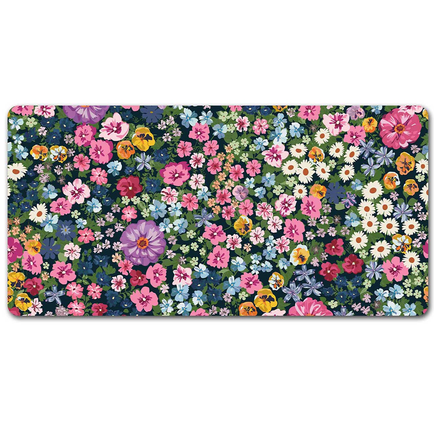 Blooming Flowers Desk Pad(2 Designs)