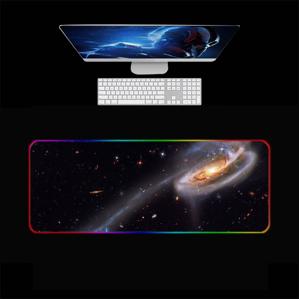 Space Art RGB Gaming Mouse Pad