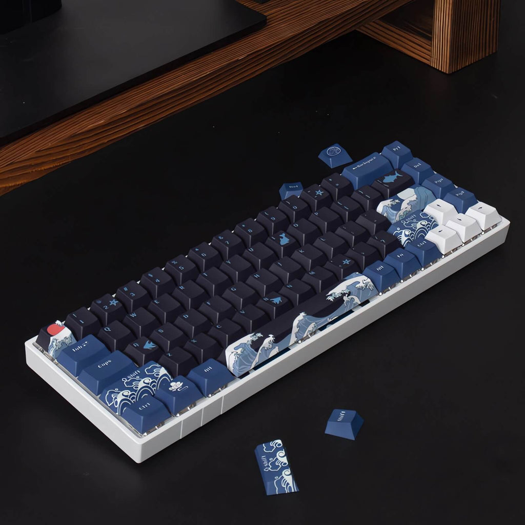 78 pcs Greatwave Keycap Set, Cherry Profile