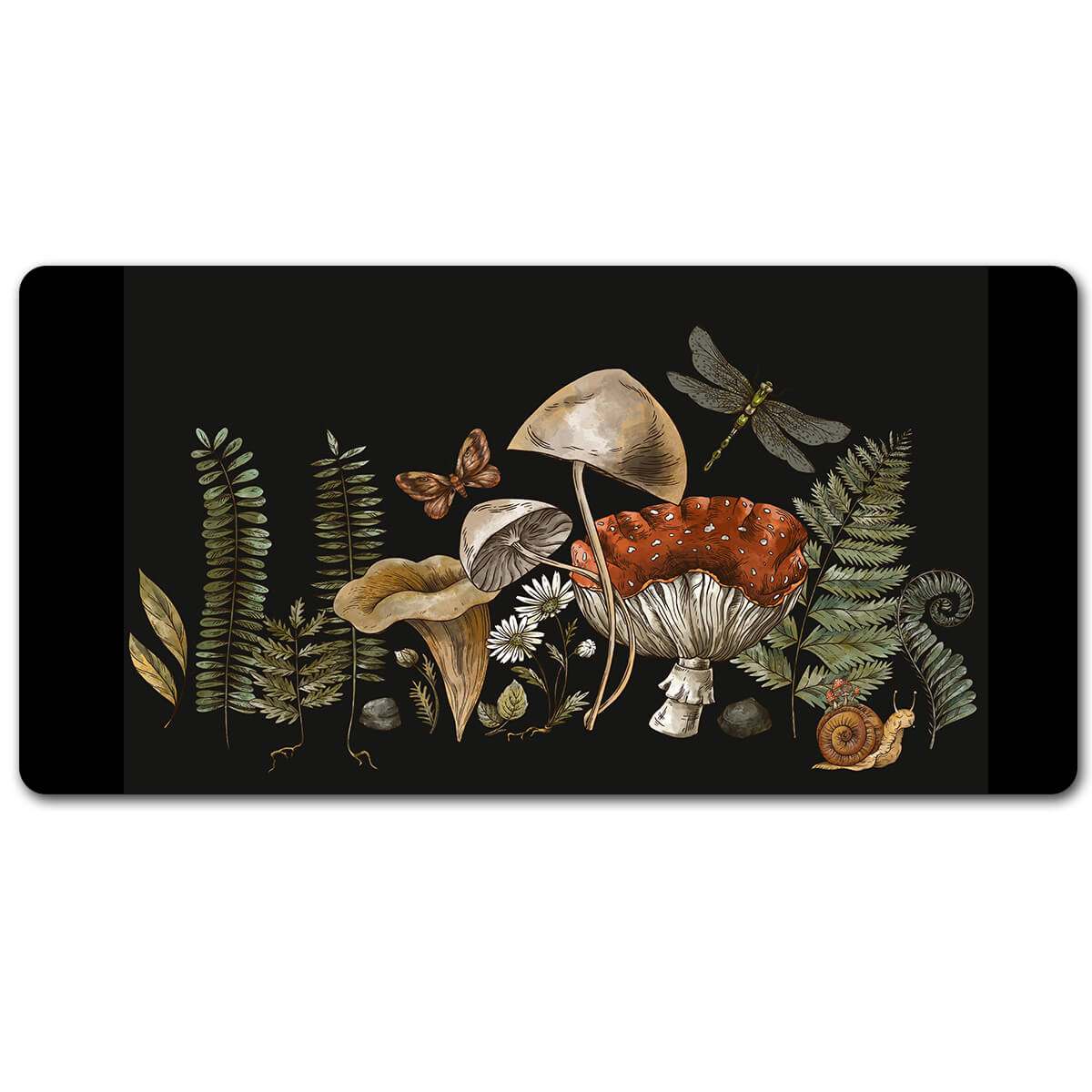 Boho Wicca Pagan Root Desk Mat