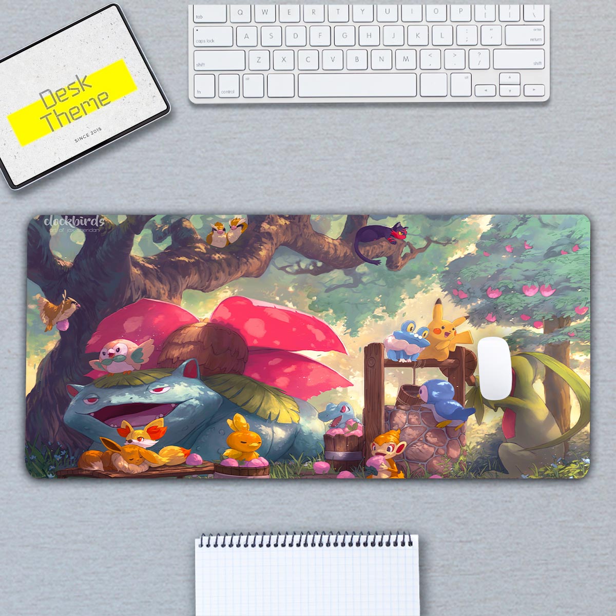 Pomemon 02 Desk Pad (2 Designs)