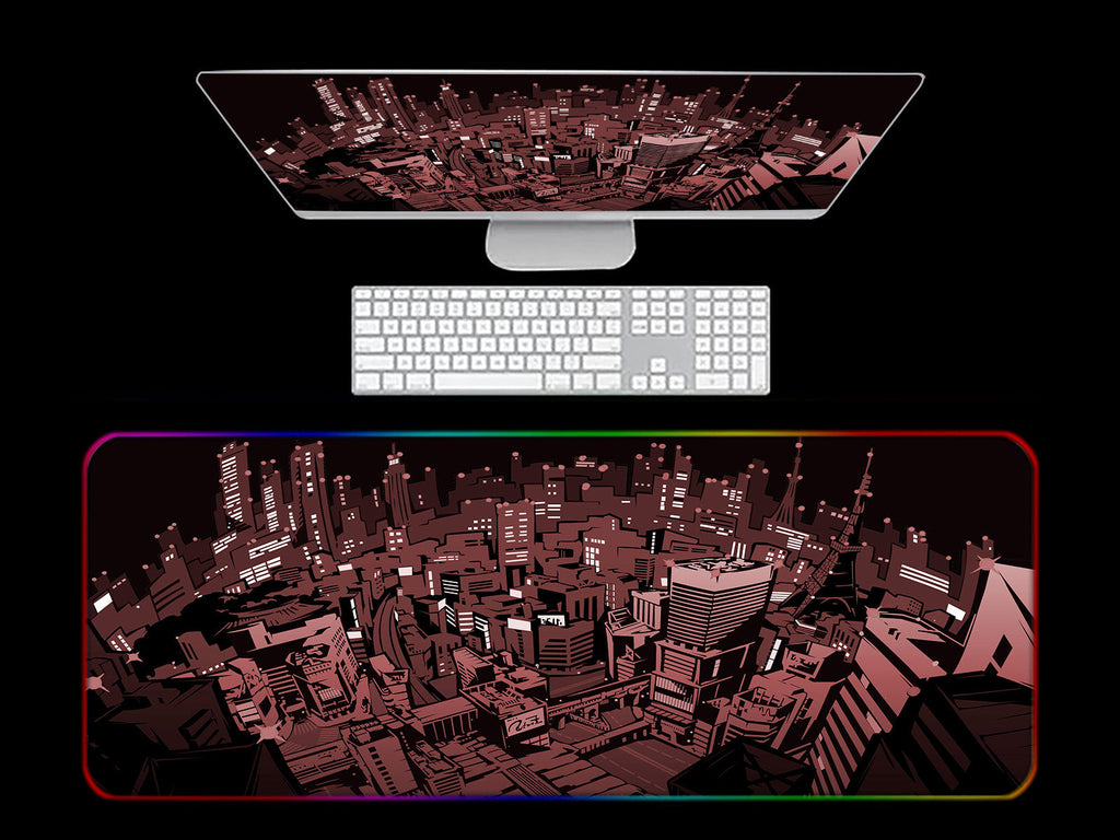 PERSONA 5 City RGB Gaming Mouse Pad
