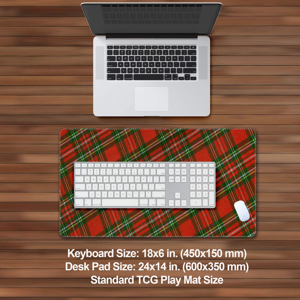 Christmas Tartan Plaid Mouse Pad Large