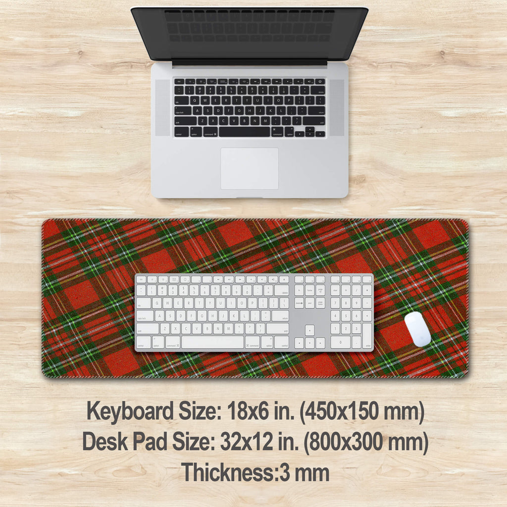 Christmas Tartan Plaid Mouse Pad Large