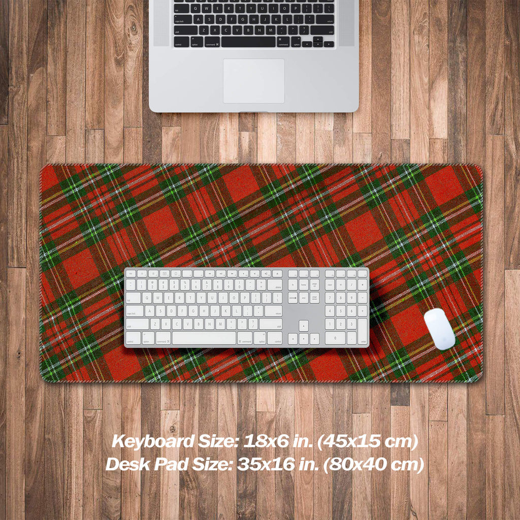 Christmas Tartan Plaid Mouse Pad Large