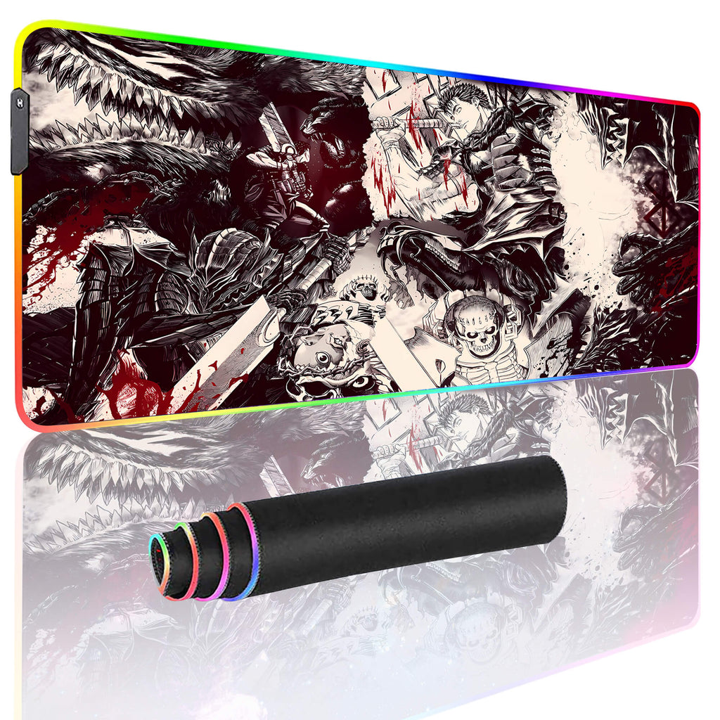 Berserk Guts Vs. Griffith Mouse Pad
