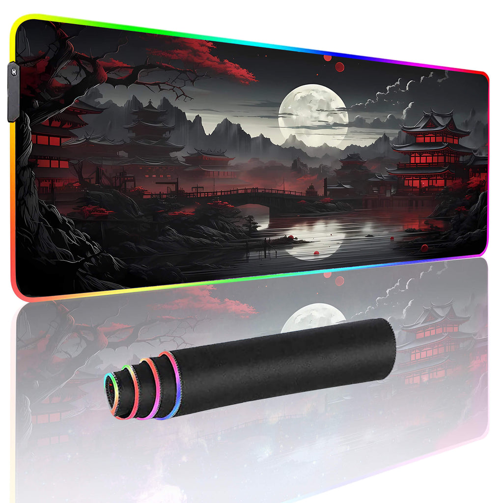 Oriental Night View Mouse Pad XXL