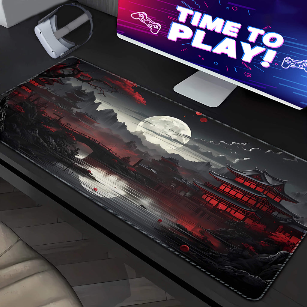Oriental Night View Mouse Pad XXL