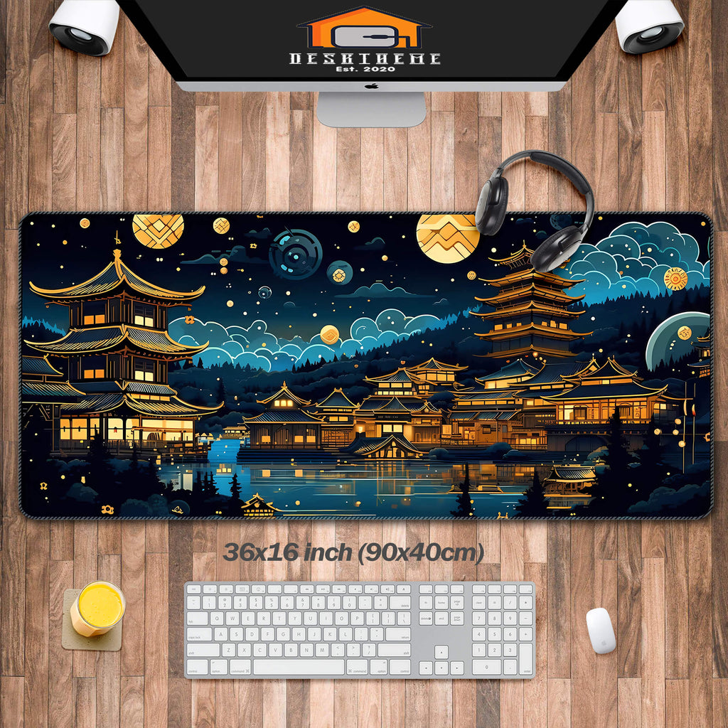 Japanese Dreamscape Desk Mat