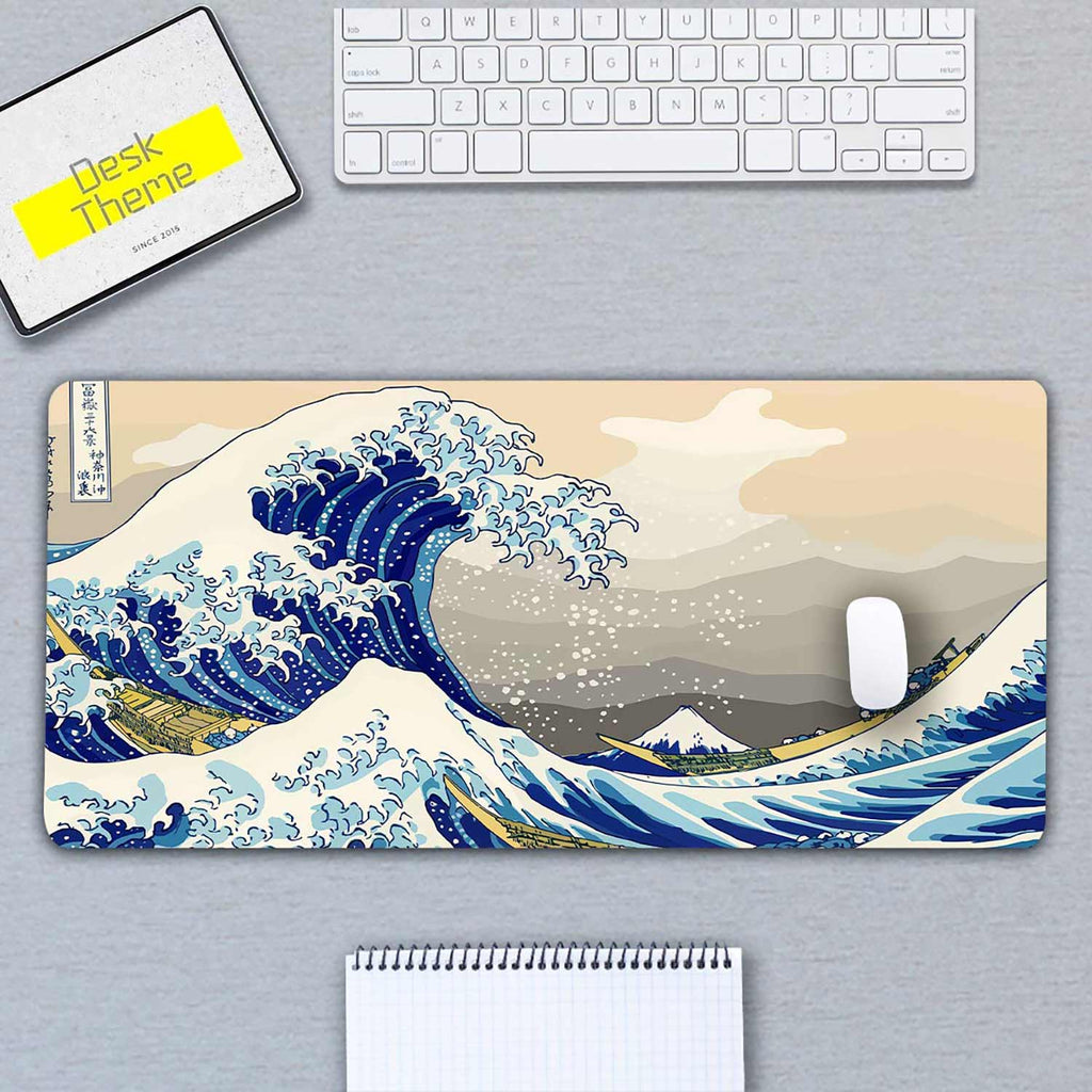 Great Wave Desk Pad(2 Designs)