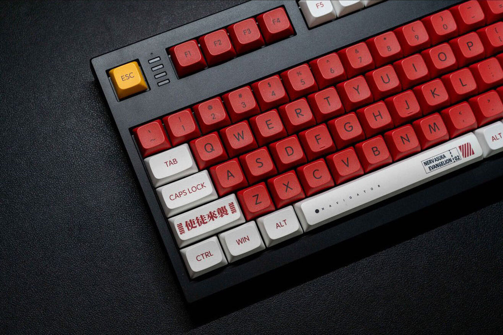 138 pcs Eva Unit-02 Keycap Set，XDA Profile
