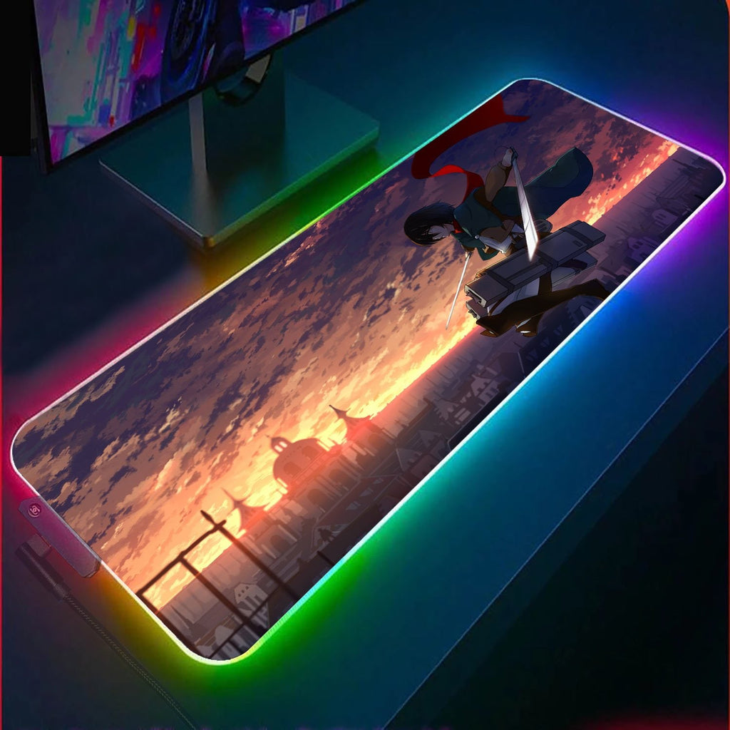 Attack On Titan 02 RGB Gaming Mouse Pad (2 patterns)