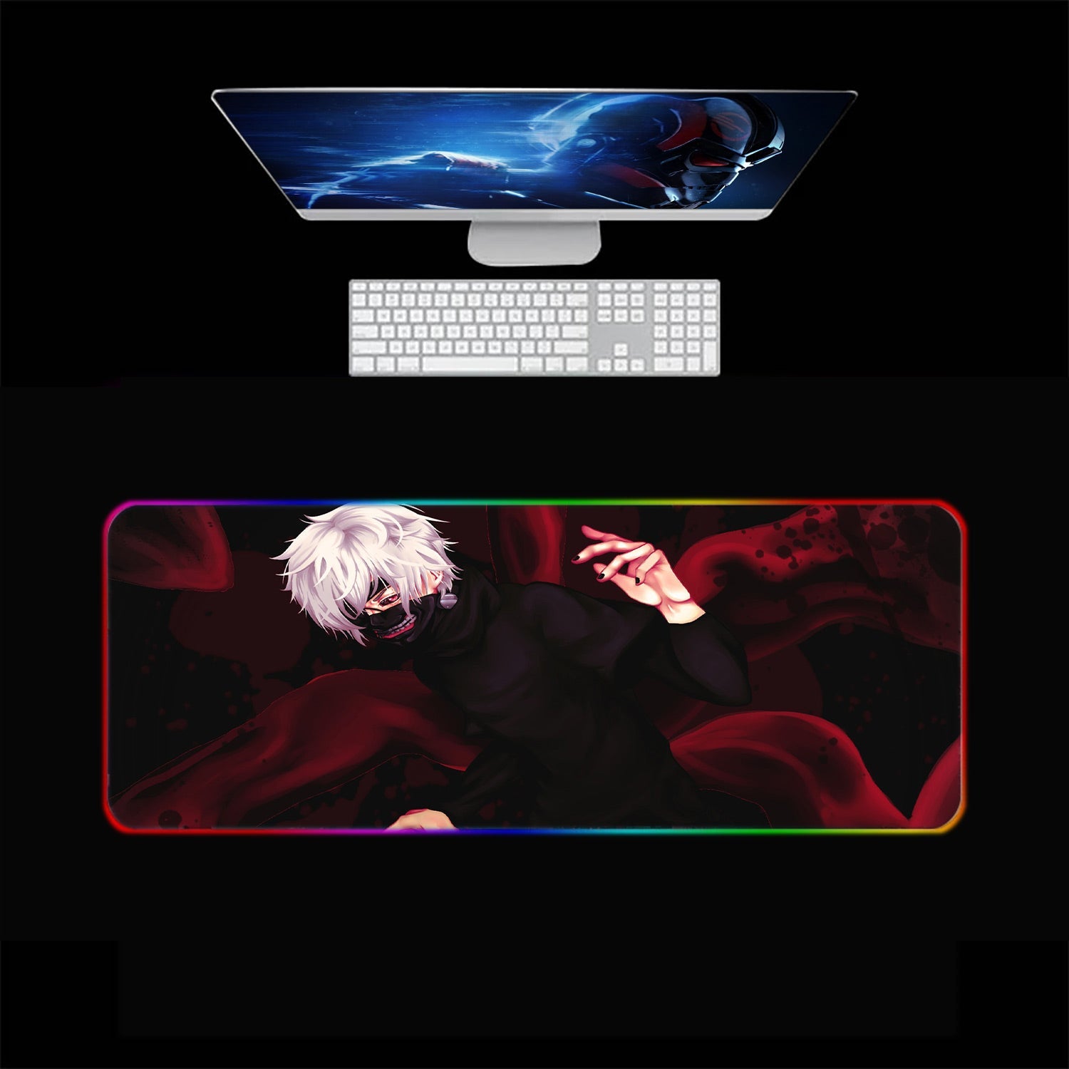 Tokyo-Ghoul RGB Gaming Mouse Pad(3 patterns)