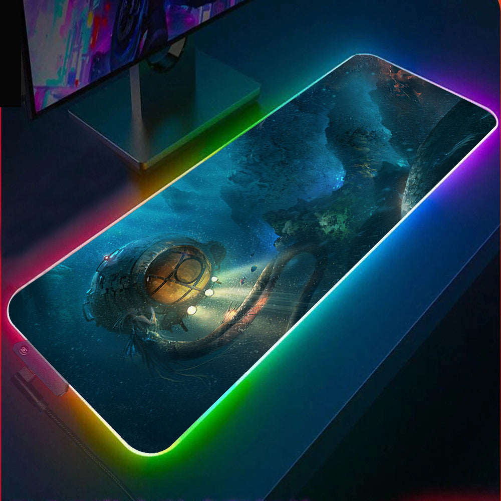 Chuthlu RGB Gaming Mouse Pad(2 patterns)