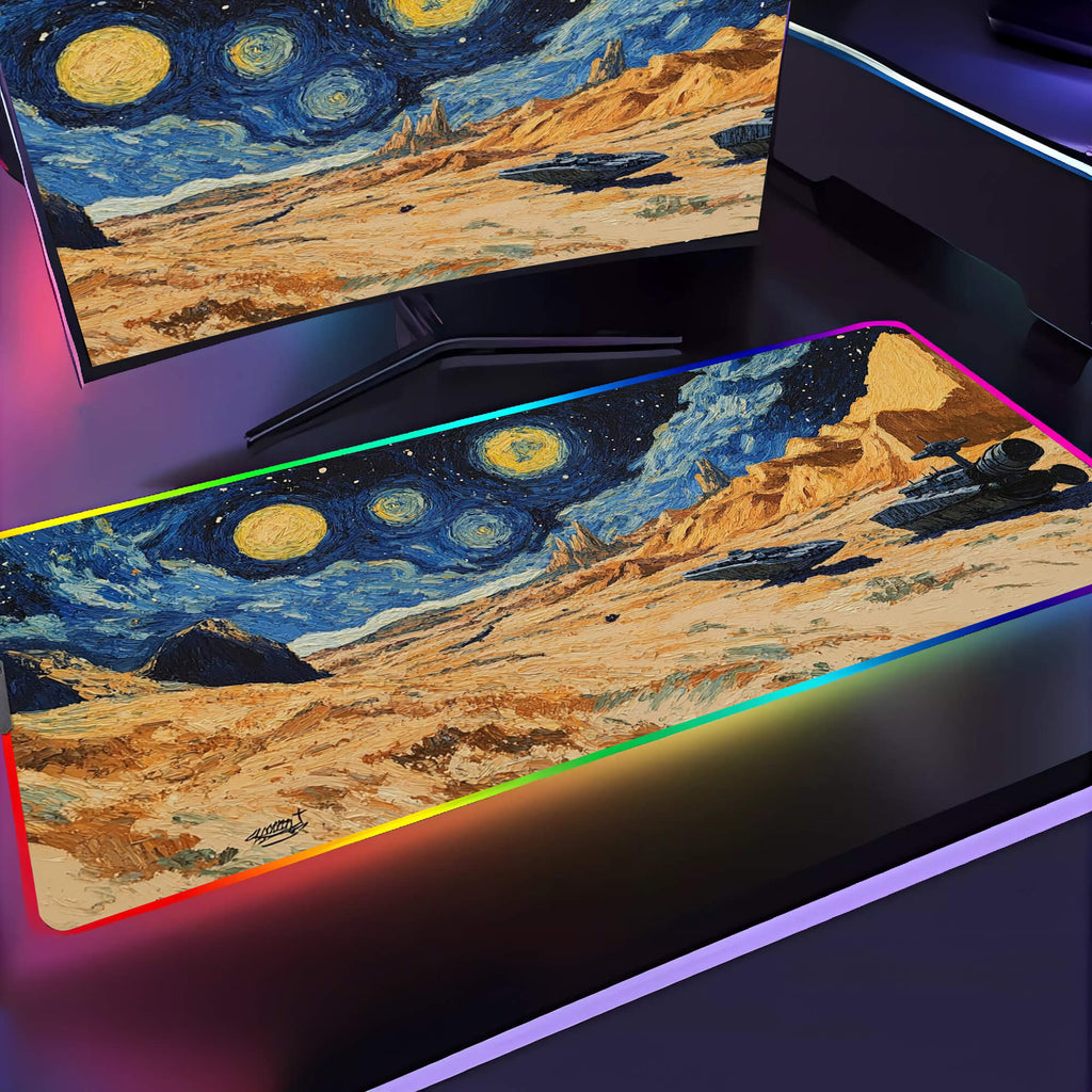 Star Wars & Star's Night Gaming Mouse Pad Extended (Copy)