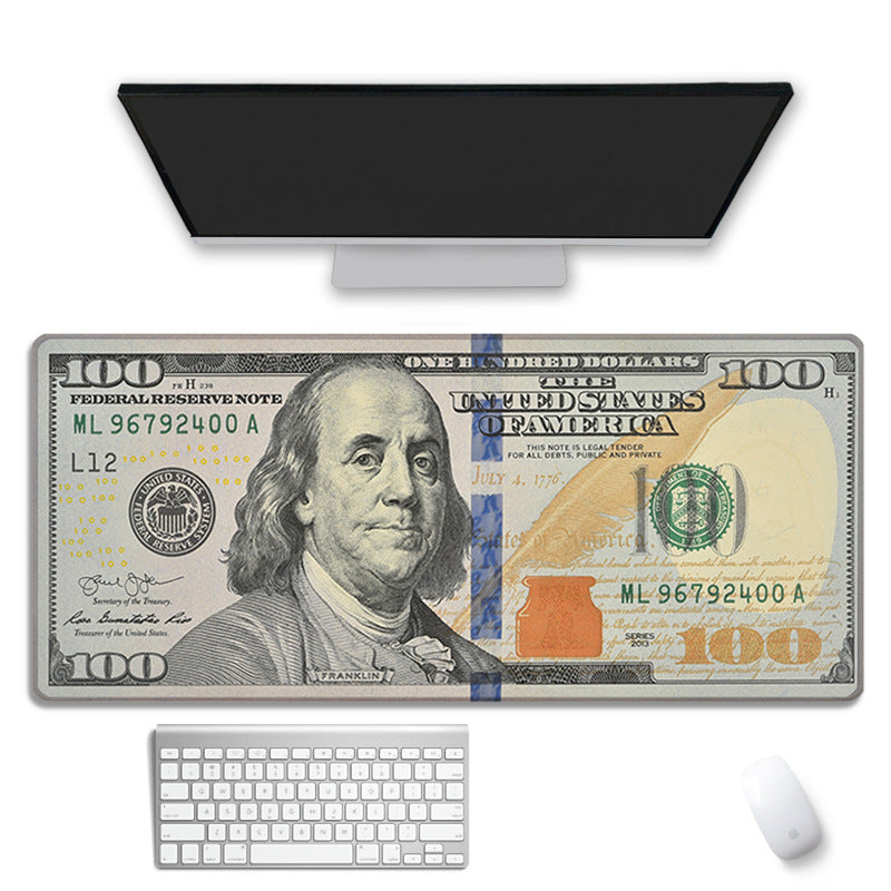 USD GBP EUR Currency Desk Pad