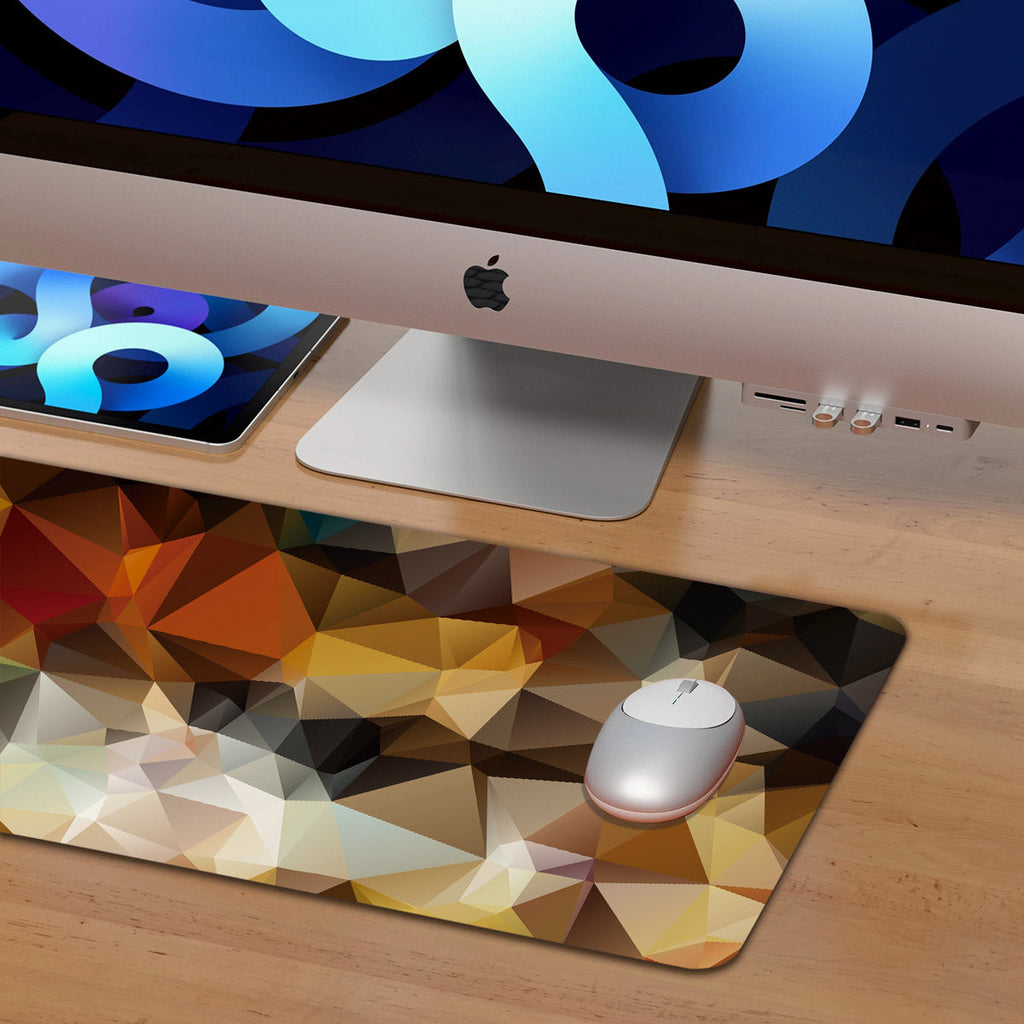 Fall Diamonds  Desk Pad