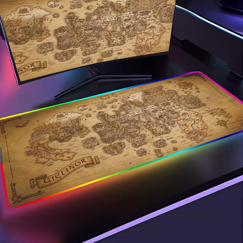 RuneScape gielinor map Mouse Pad(250172)