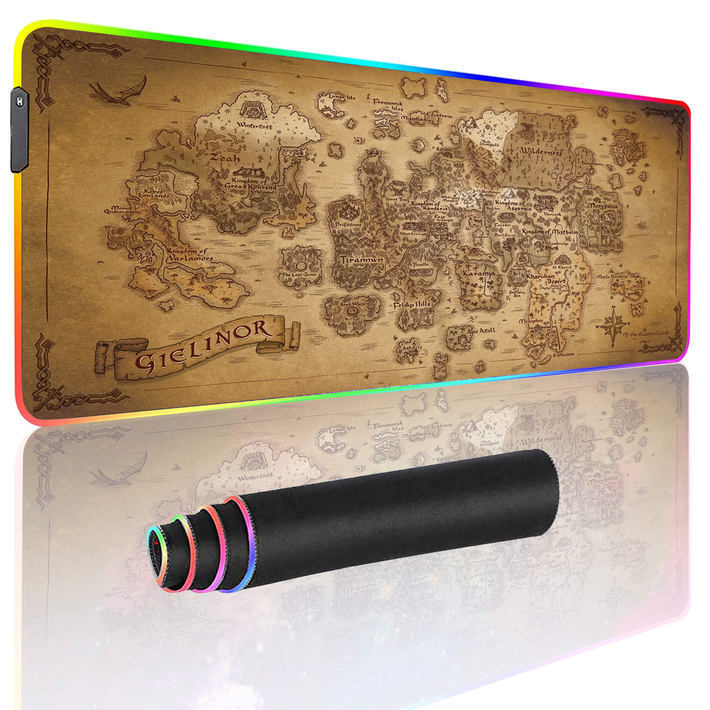 RuneScape gielinor map Mouse Pad(250172)