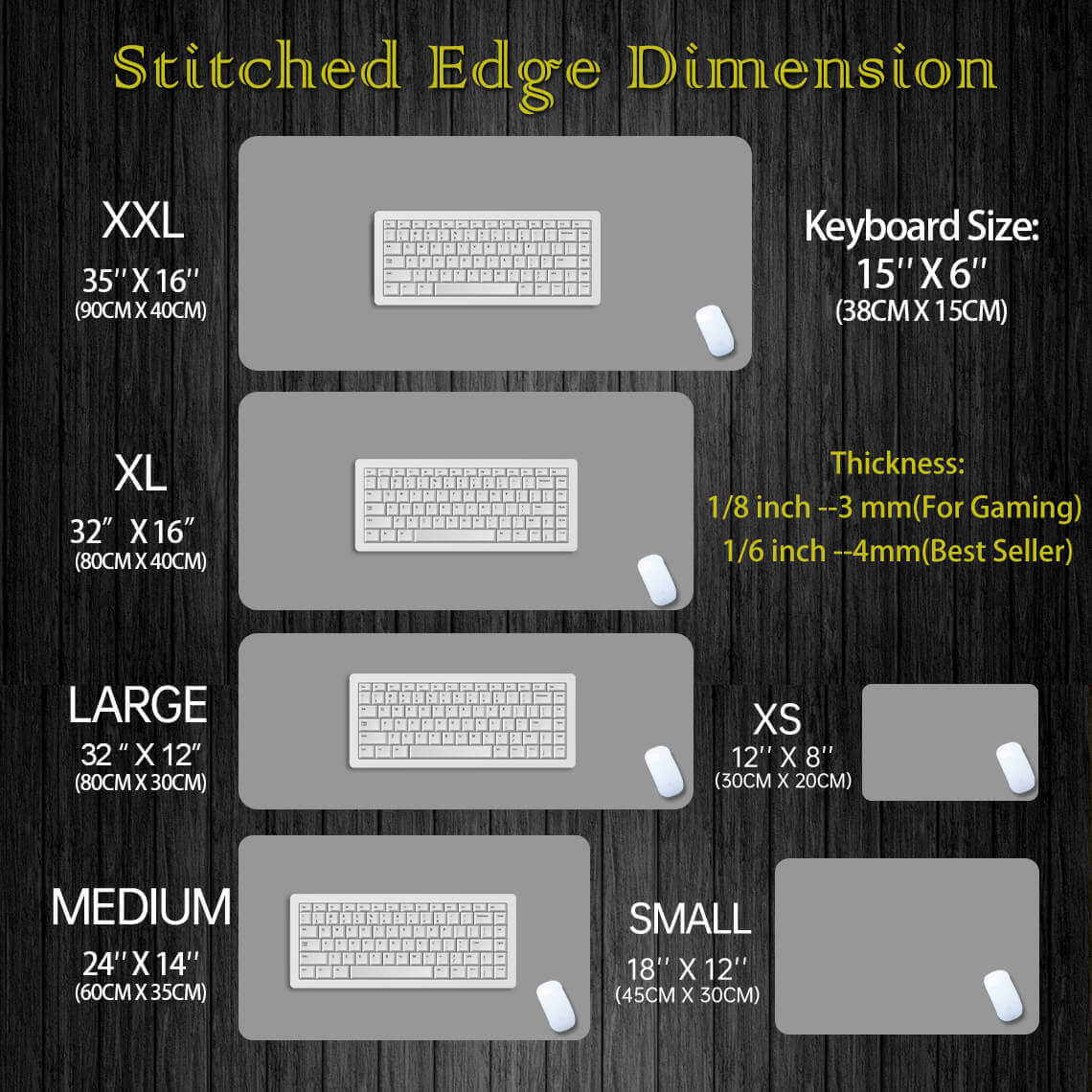 Dragon RGB Gaming Mouse Pad XXL