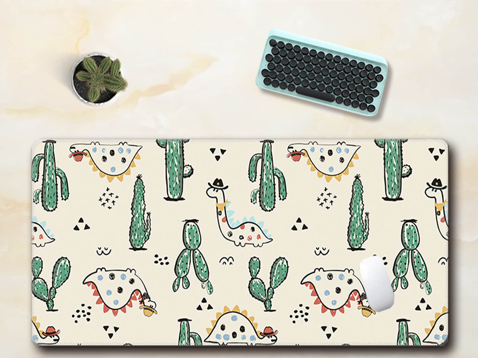 Prickly  Desk Pad
