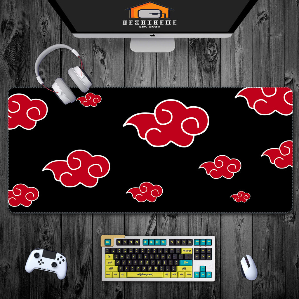 Akatsuki Red Cloud Anime Mouse Pad
