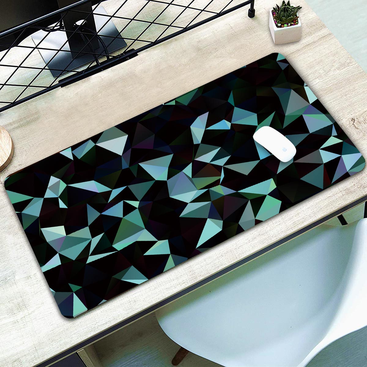 Retro Green  Desk Pad