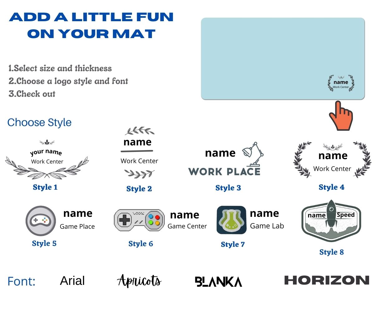 Knight Pixel Art Desk Pad