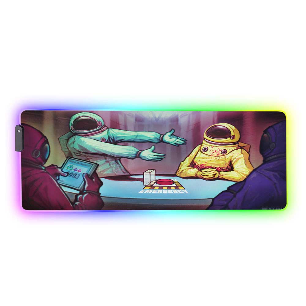 Among Us 01 RGB Gaming Mouse Pad