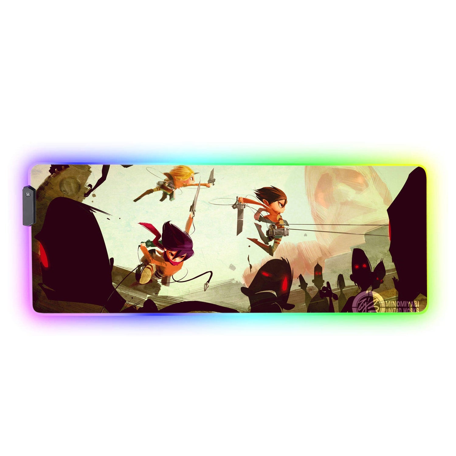 Attack On Titan RGB Gaming Mouse Pad (2 patterns)