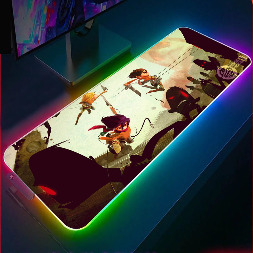 Attack On Titan RGB Gaming Mouse Pad (2 patterns)