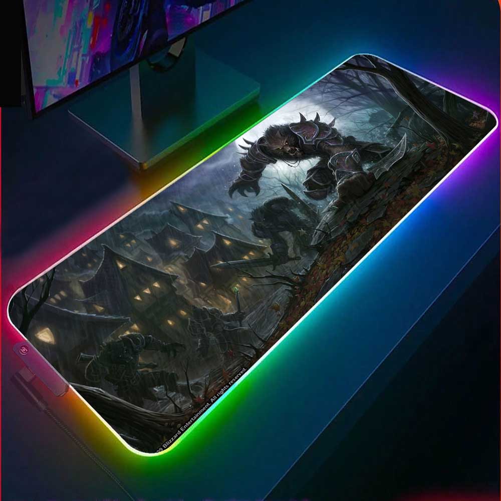 Warcraft RGB Gaming Mouse Pad