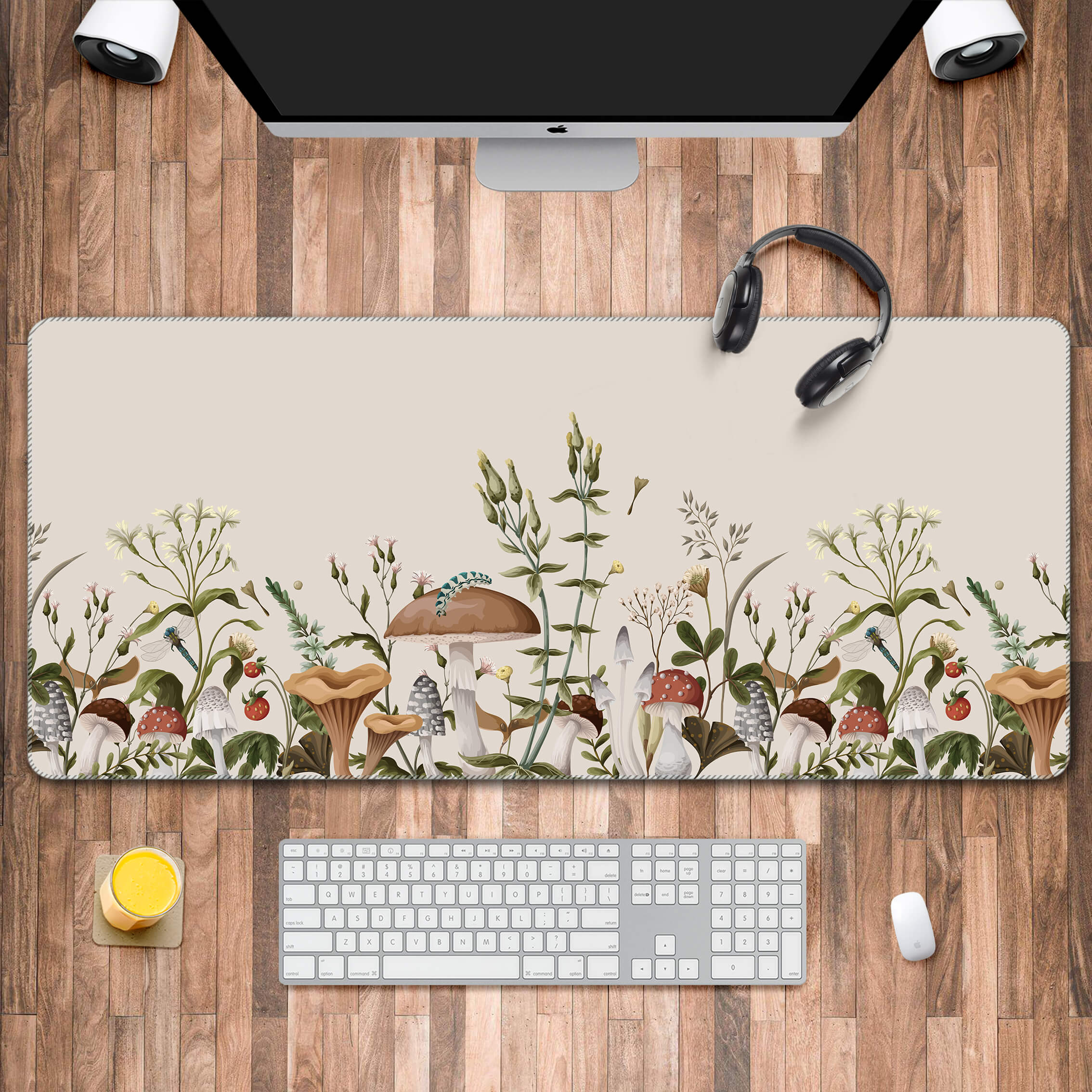 Cottagecore Mushroom Cute Mouse Pad XXL