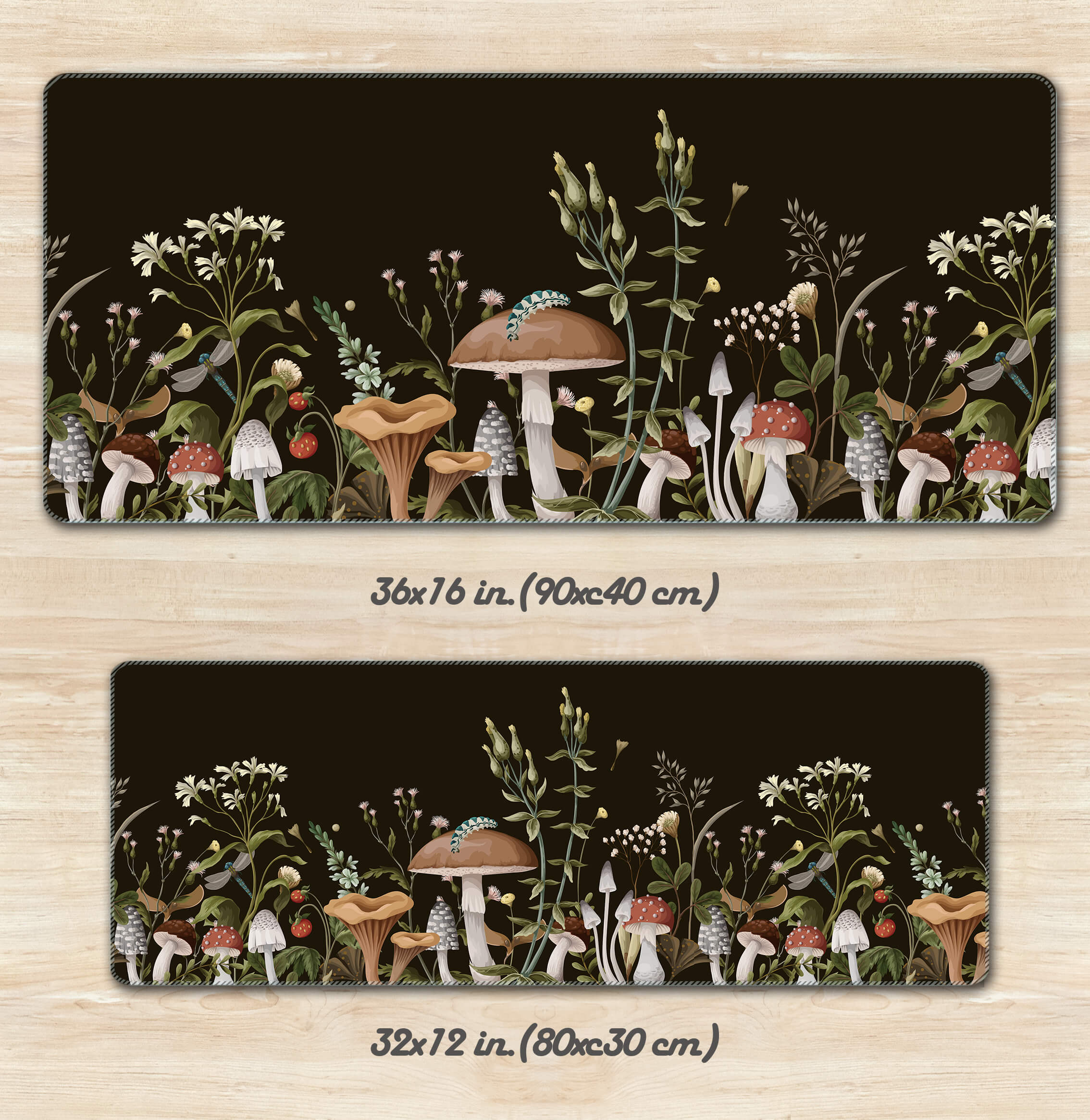 Cottagecore Mushroom Cute Mouse Pad XXL