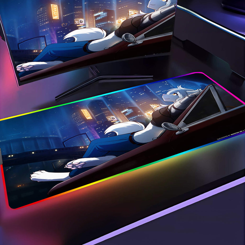 Cyberpunk Raine Desk Pad