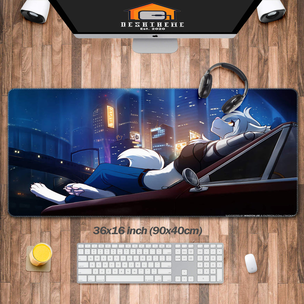 Cyberpunk Raine Desk Pad