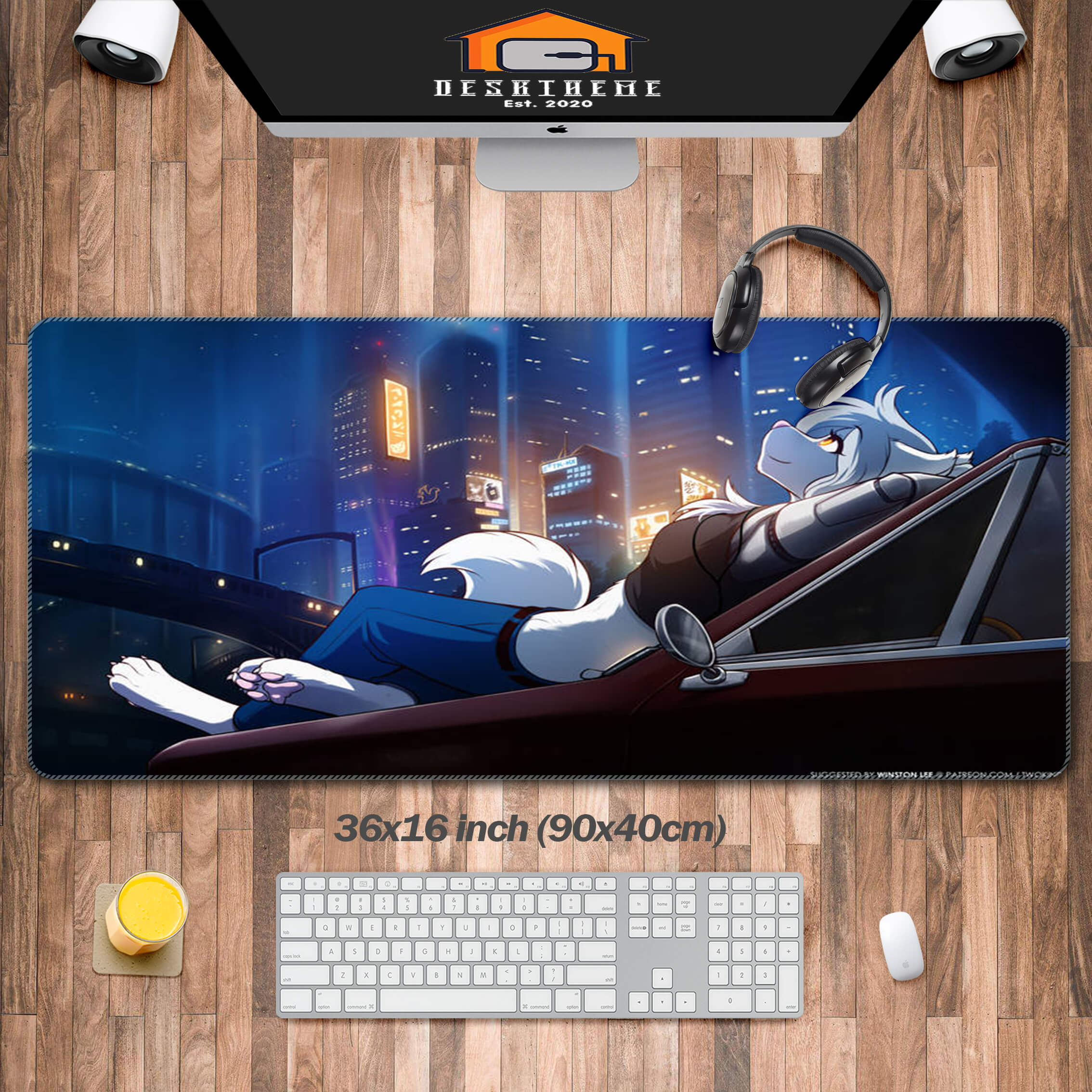 Cyberpunk Raine Desk Pad