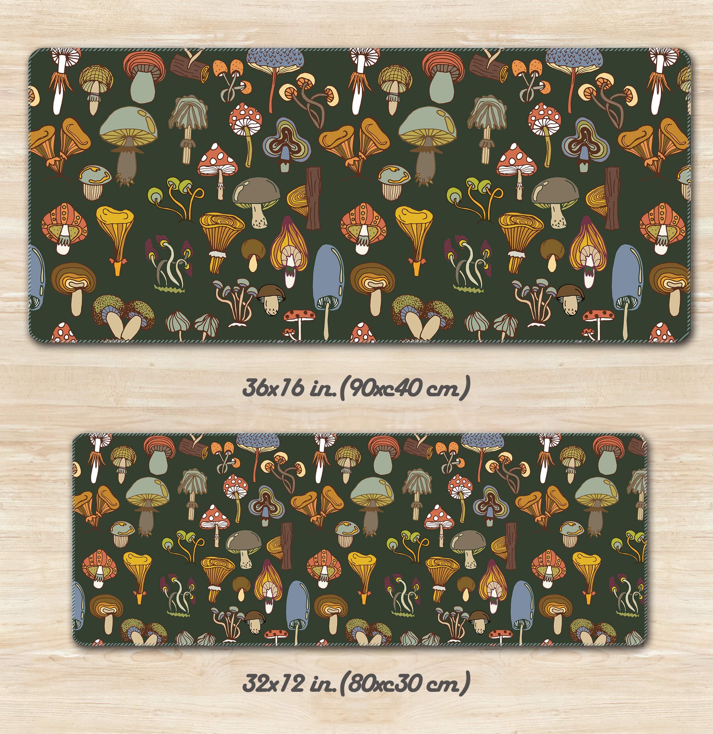 Dark Cottagecore Pad, Cute Mushroom