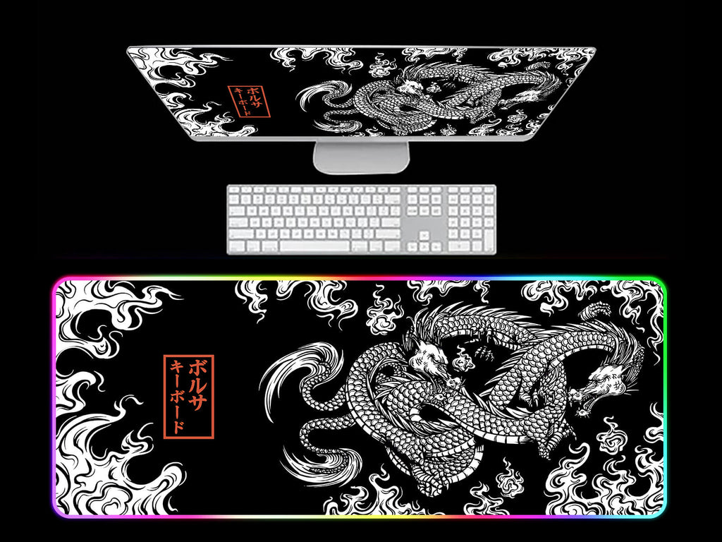 Oriental Dragon Gaming Desk Pad
