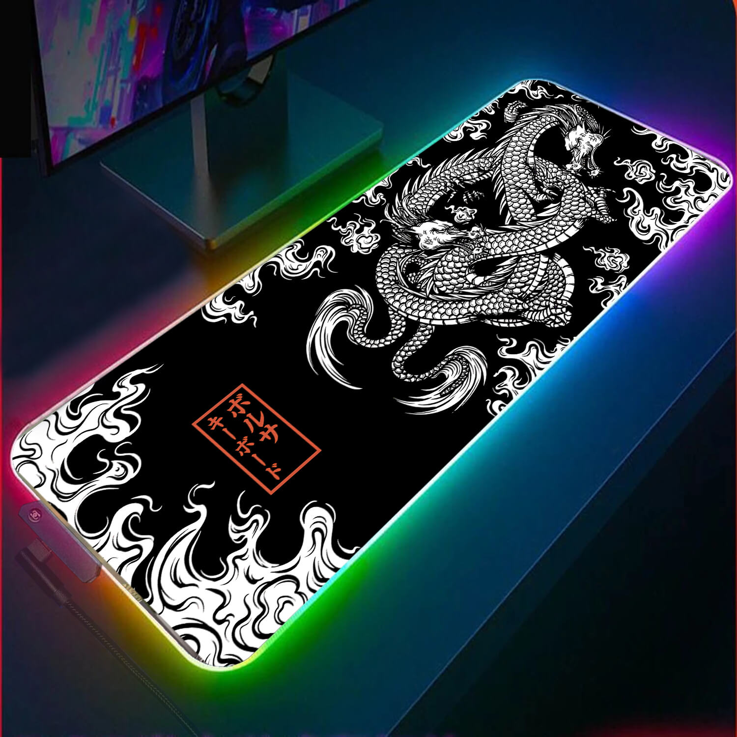 Oriental Dragon Gaming Desk Pad