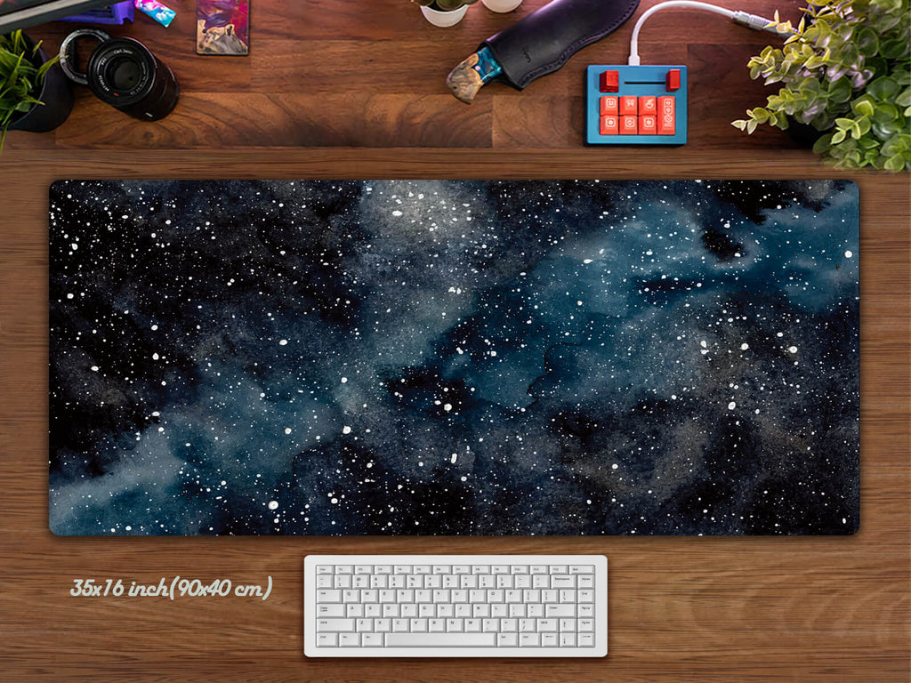 Stars In The Galaxy Gaming Desk Pad