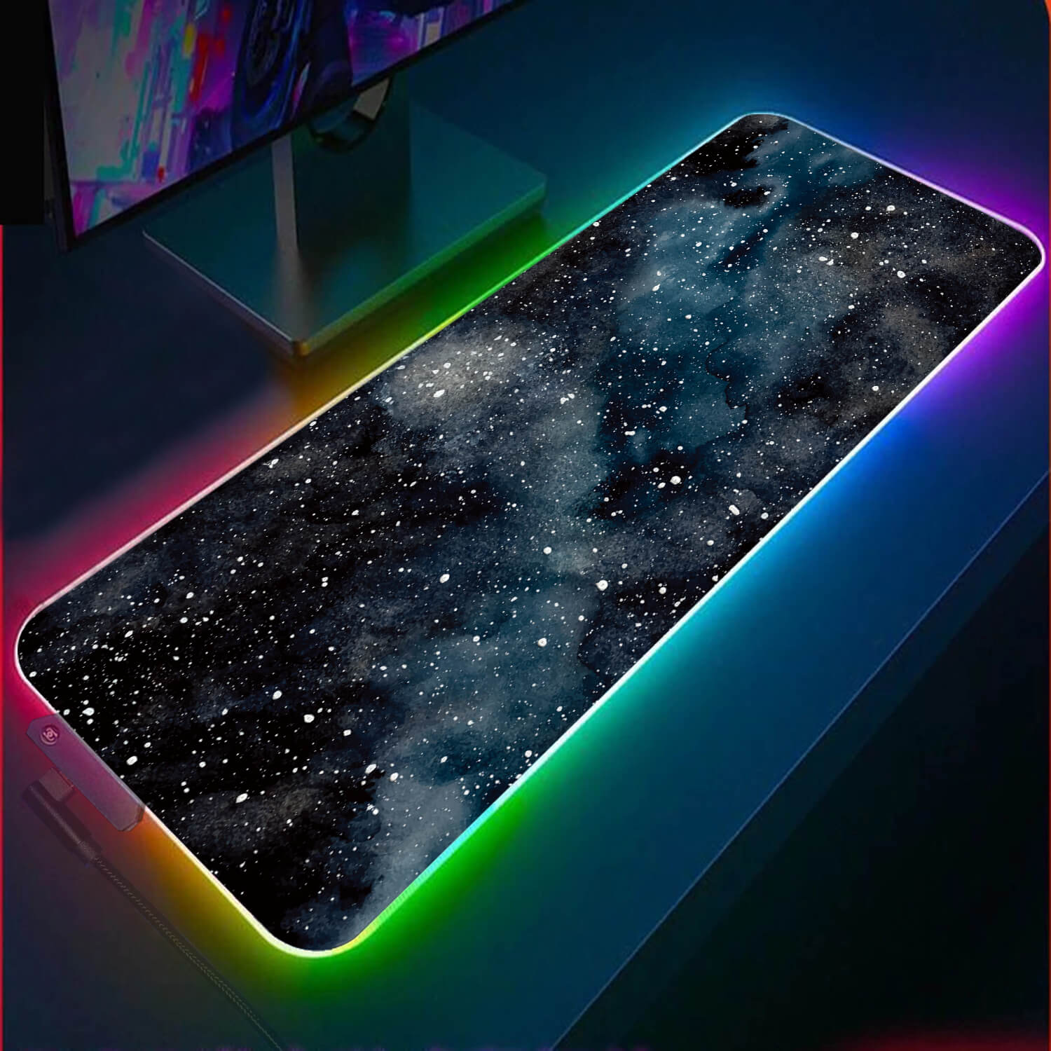 Stars In The Galaxy Gaming Desk Pad