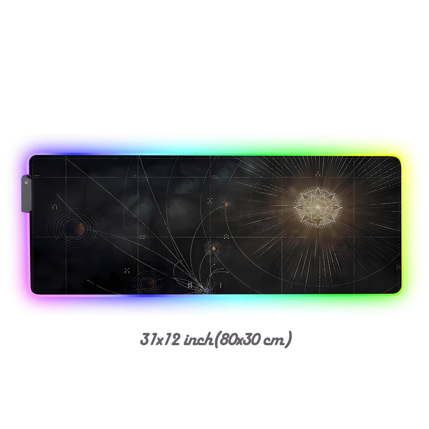 Destiny Solar System RGB Gaming Mouse Pad