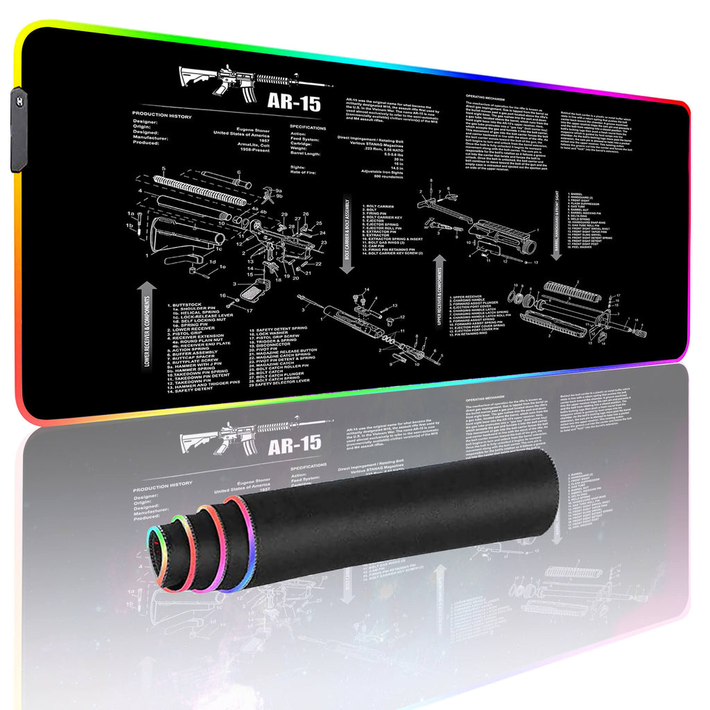 AR-15 Gaming Desk Pad