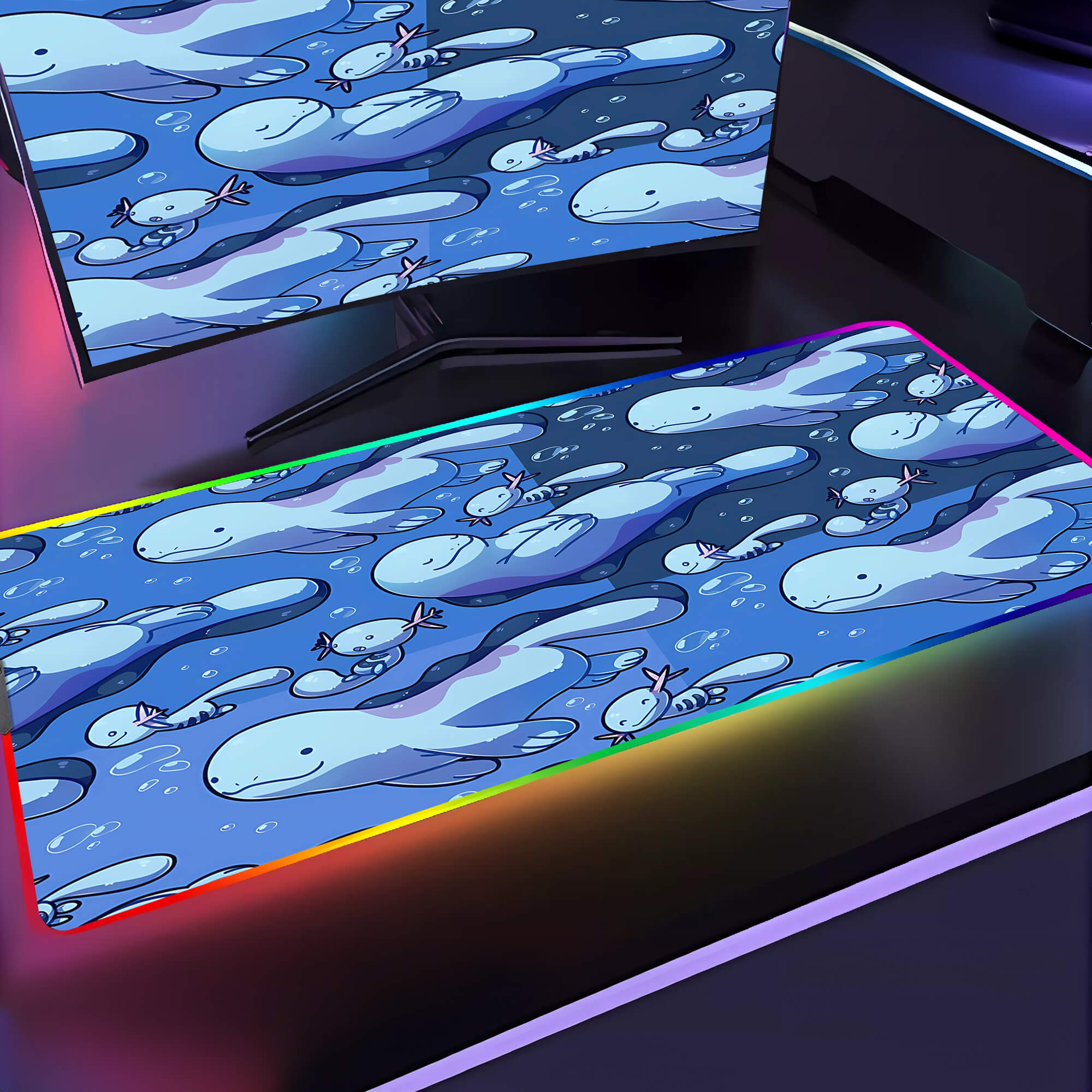 Quagsire Cute Desk Pad Large