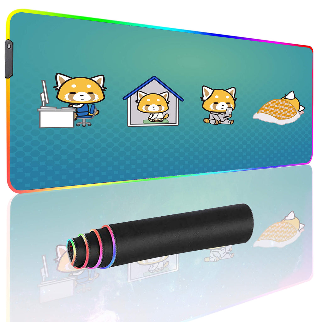 Aggretsuko Cute Desk Pad Large