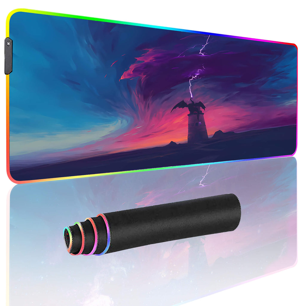 Storm Dragon Gaming Desk Pad