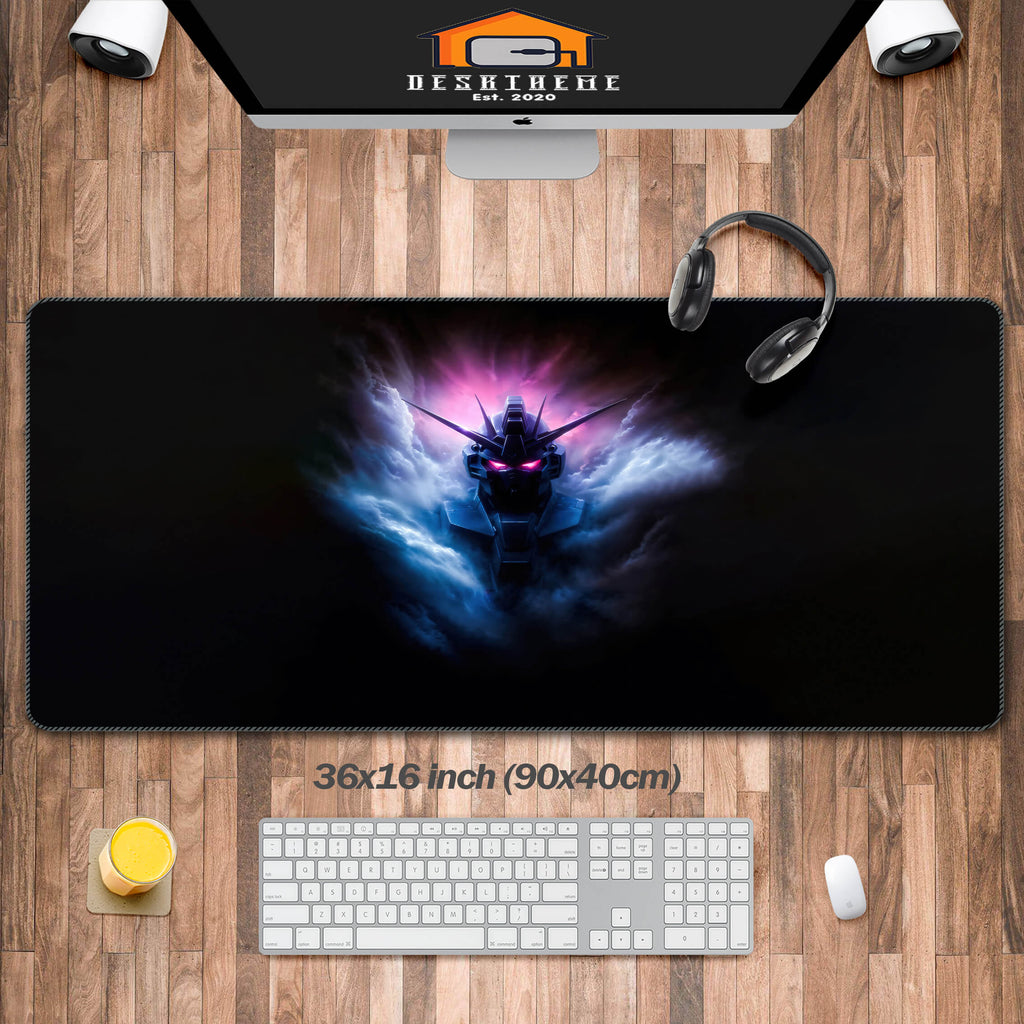 Gundam Smoke Anime Mouse Pad XXL