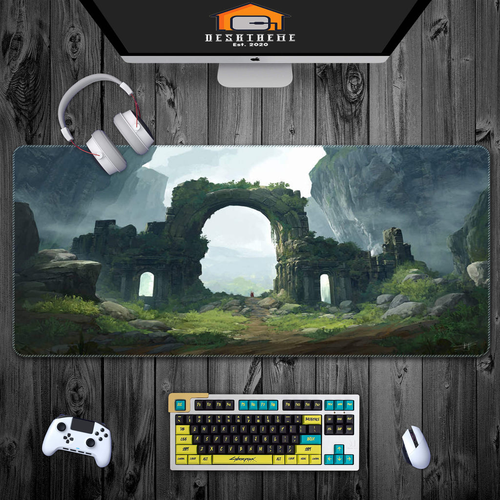 Haunting Remnants Gaming Desk Pad