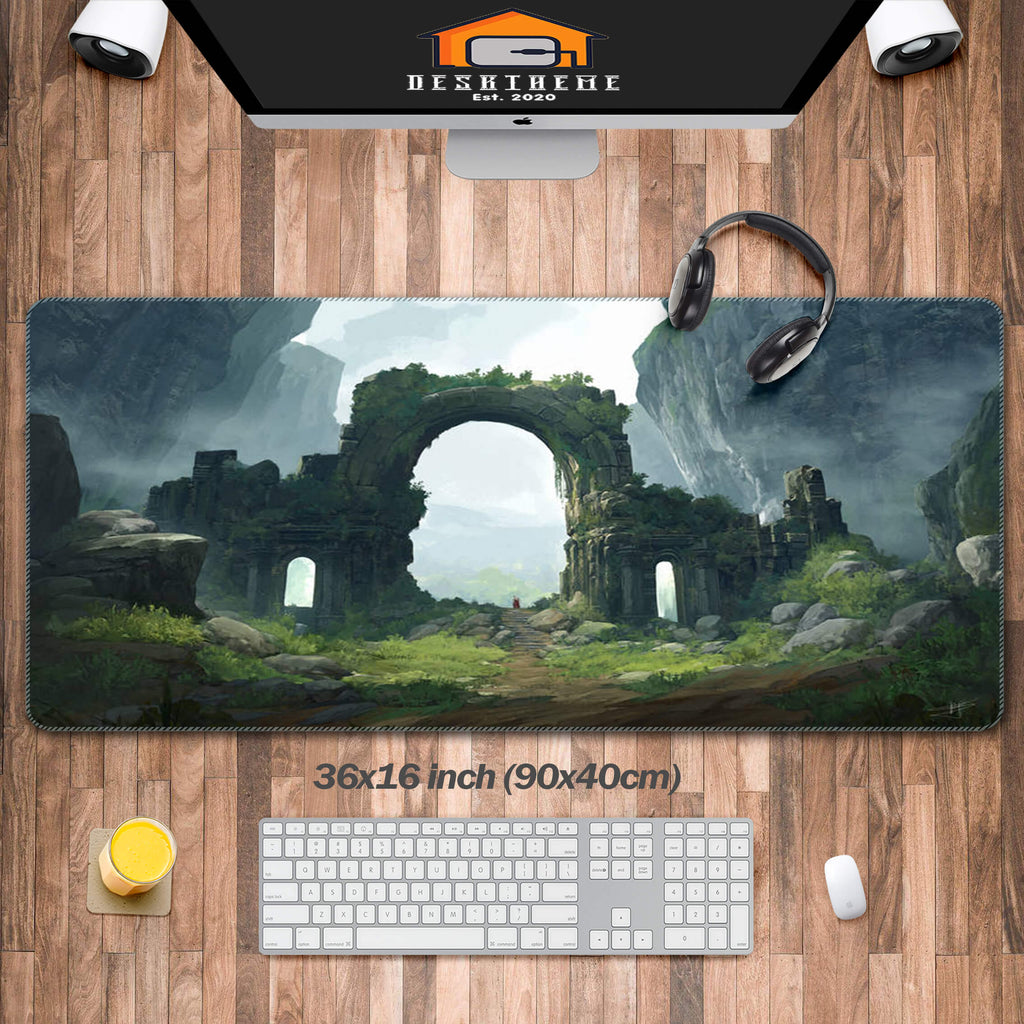 Haunting Remnants Gaming Desk Pad